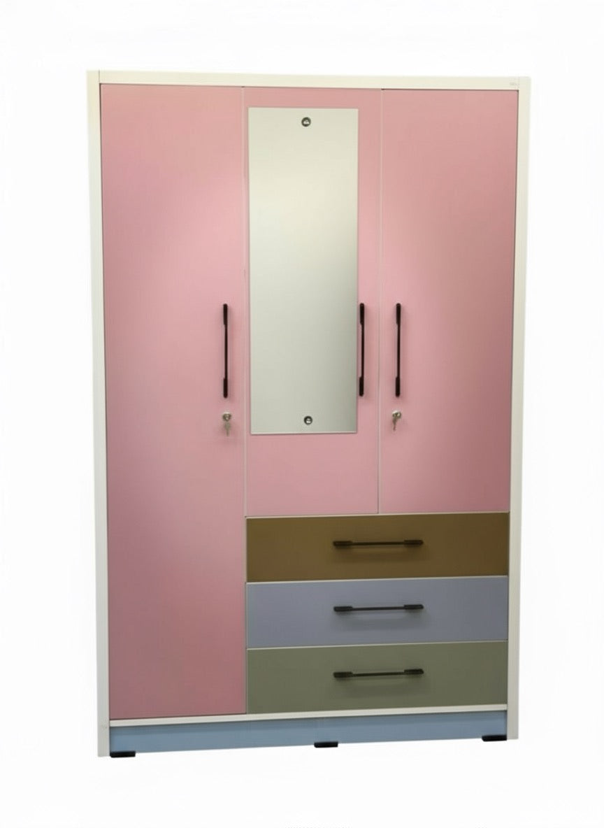 WARDROBE 3 DOOR DRAW 2MM MATTE 2906