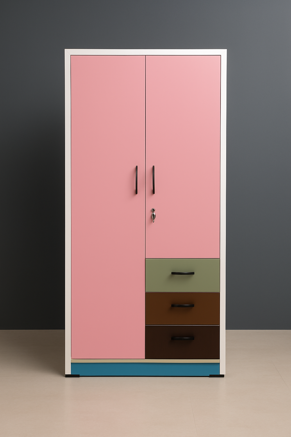 WARDROBE 2 DOOR  DRAW 2MM MATTE 2905
