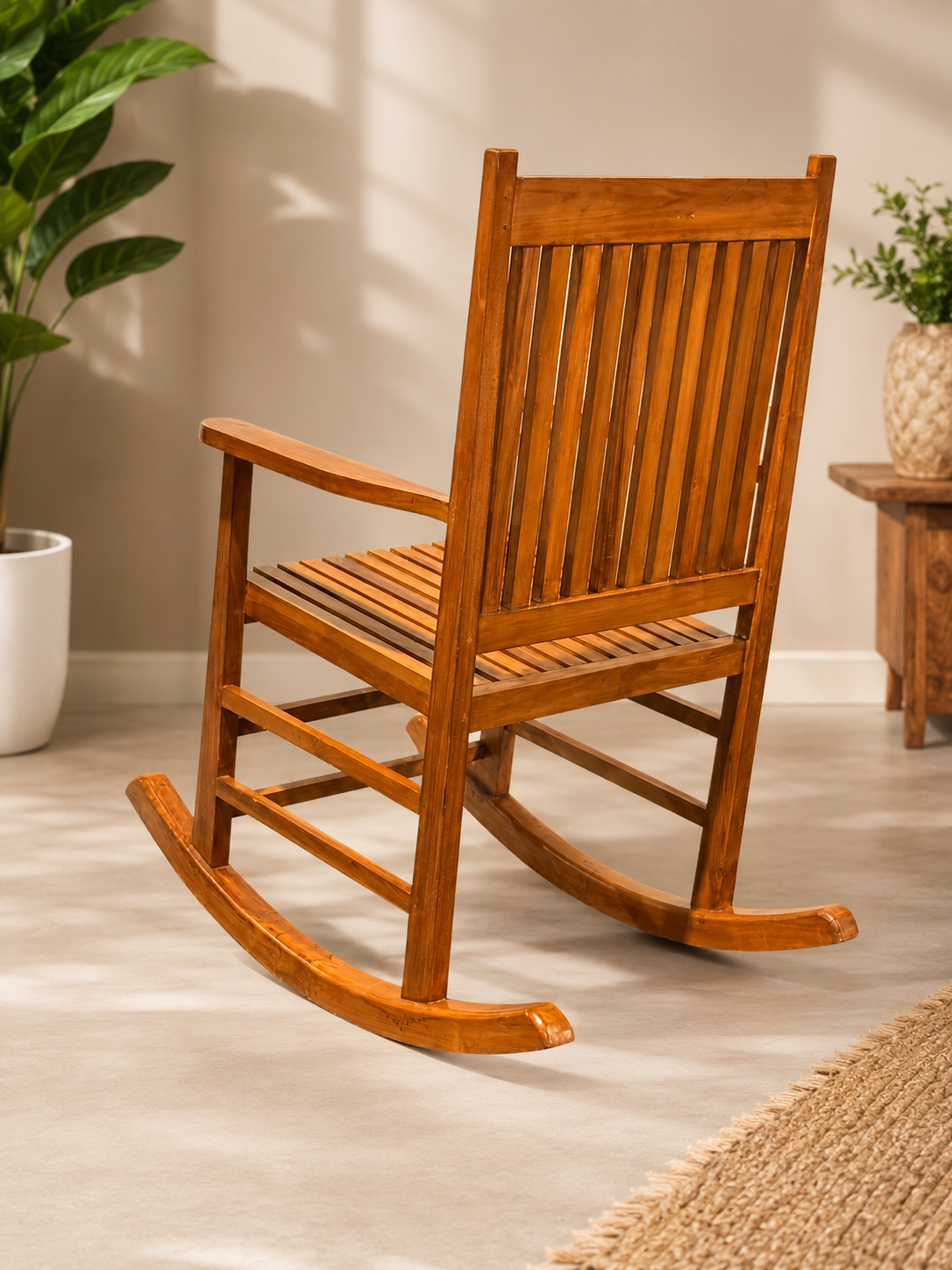 Premium Solid Wood Rocking Chair