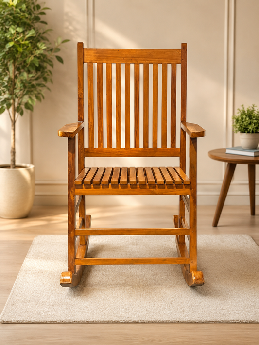 Premium Solid Wood Rocking Chair