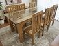 DINING TABLE 6X3 ARROW CNC CUT ACACIA 2345
