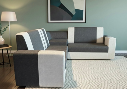 PREMIUM L- SHAPED CORNER SOFA WITH MODERN DESIGN