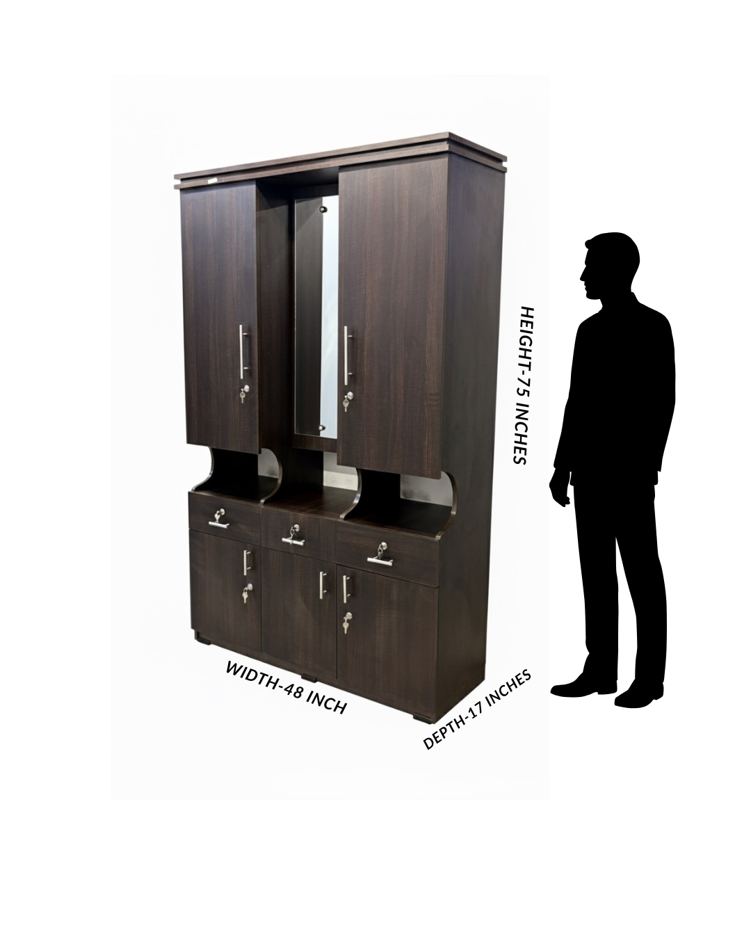 WARDROBE 3 DOOR SPL 6X4 2825
