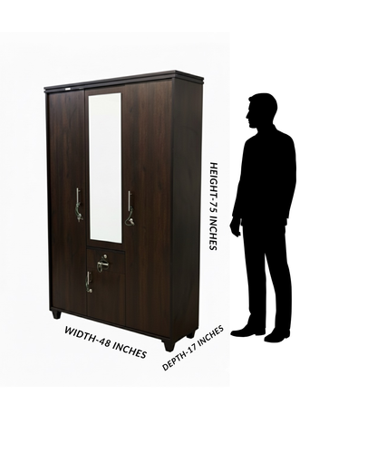 WARDROBE 3 DOOR ROTATER 2606