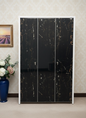 WARDROBE 3 DOOR PLAIN UV 76X17X47 MW 204 2421