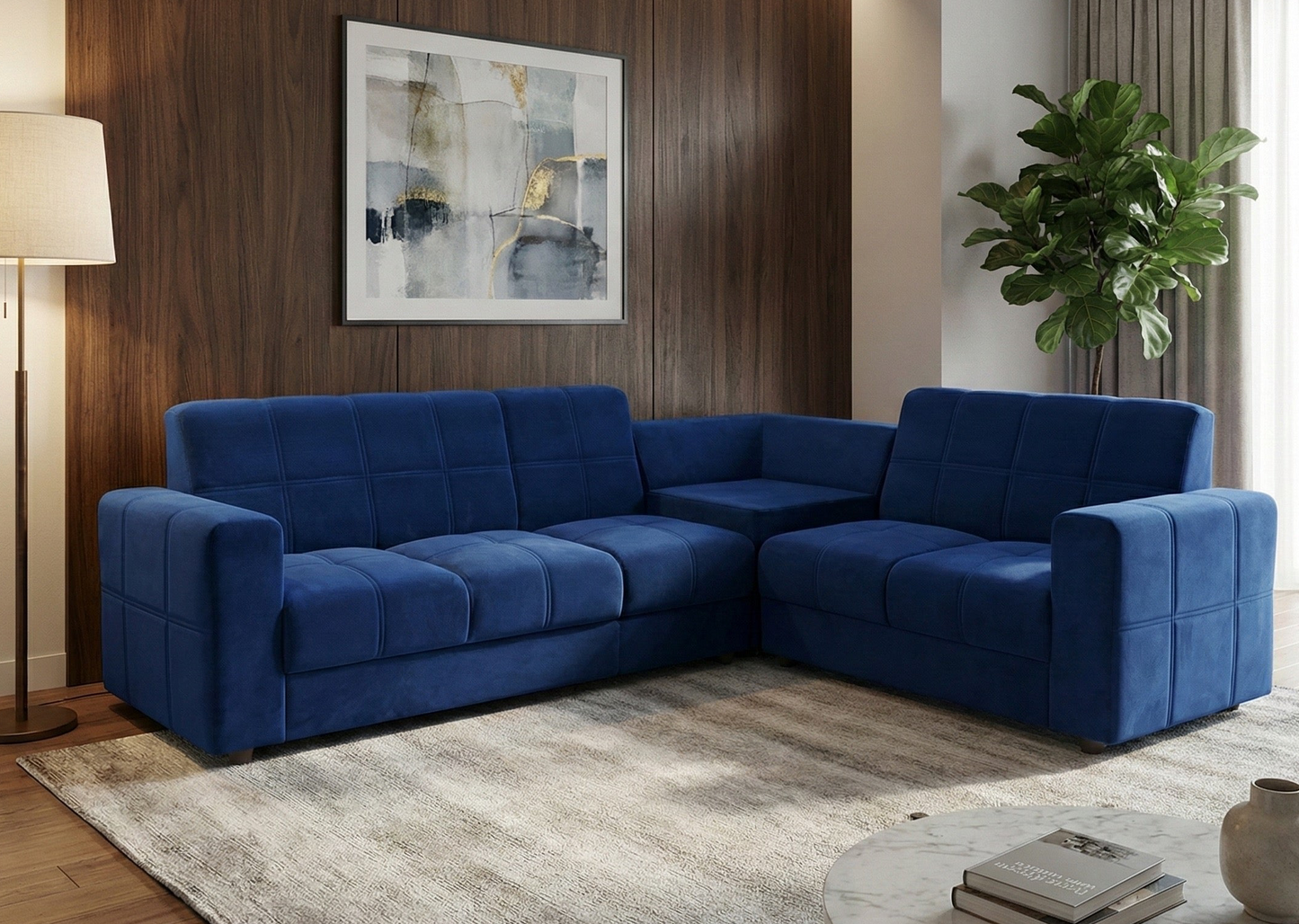 CORNER SOFA 2+2+1 POCKET SPRING HR MW1 2854
