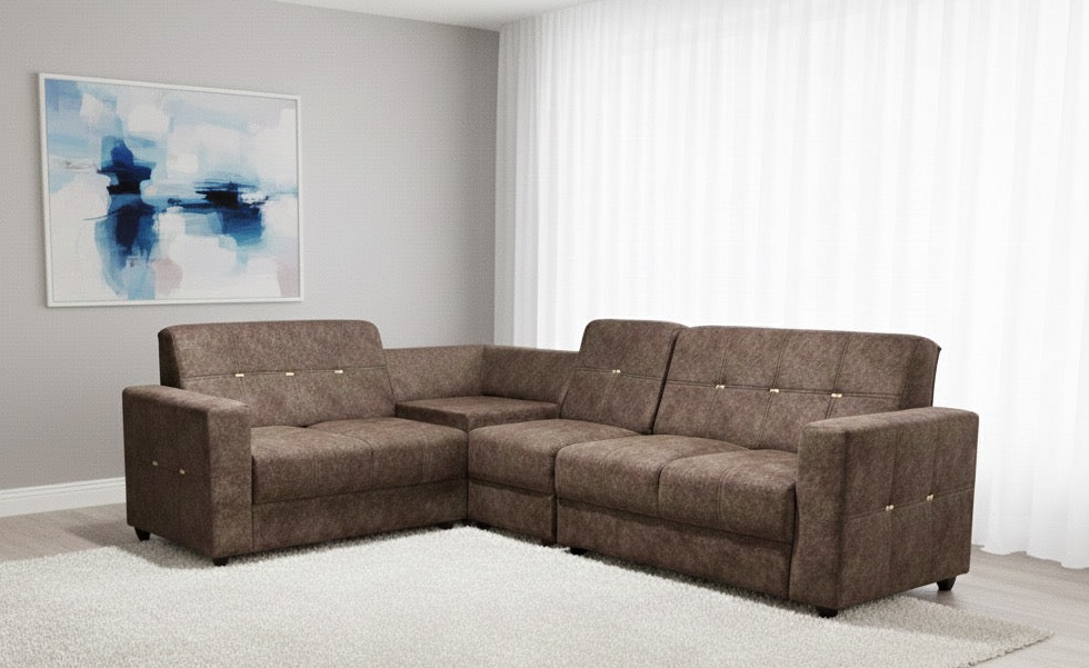 CORNER SOFA 2+2+1 POCKET SPRING 2753