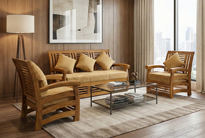 The Open-Frame Tufted Bench & Slat Series