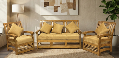 The Open-Frame Tufted Bench & Slat Series