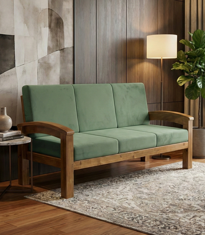 3 SEATER GST 313 FULL CUSHION ACACIA WOODEN 2883
