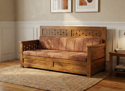 3 SEATER GST 336 ORCHID HALF CUSHION  ACACIA  WOODEN 2882