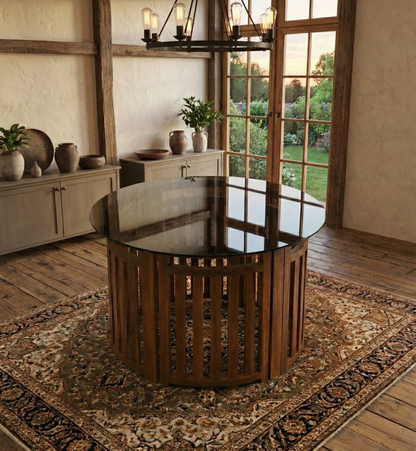 3 2/1X 3 2/1 PAKKENO WITH ROUND CHAIR 2613