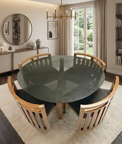 3 2/1X 3 2/1 PAKKENO WITH ROUND CHAIR 2613