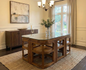 DINING TABLE 5X3 KITCHEN SET 6 SEATER 2885