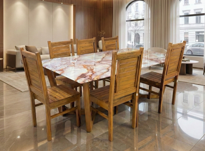 6*3.5 TABLE TEAK 118 1004