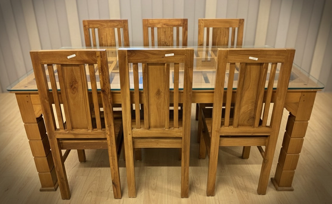 DINING TABLE FRAME 6X3 DESIGN 1121
