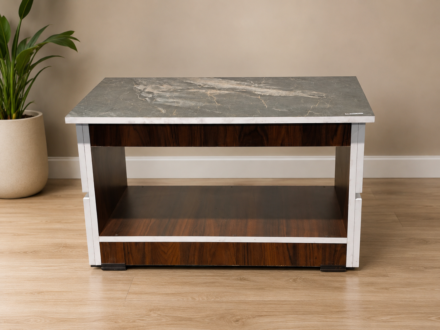 Premium Marble Finish Coffee Table